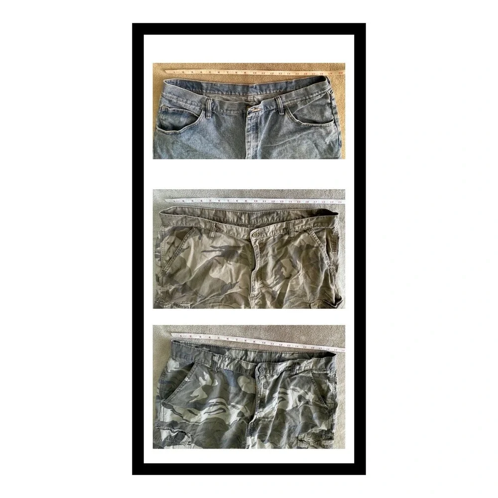 Wrangler Men's Shorts Bundle Size 40, 3‎ Shorts